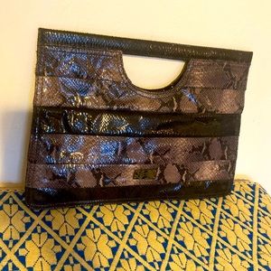 Nine West snakeskin purse